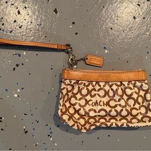 Coach wristlet
